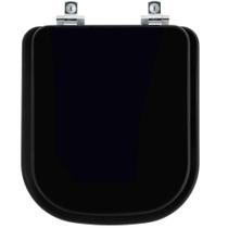 Assento Sanitário Soft Close Unic Ébano (Preto) para vaso Deca Assento Sanitário Soft Close Unic Ébano (Preto) para vaso Deca