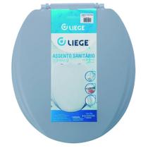 Assento Sanitário Soprado Cinza Liege