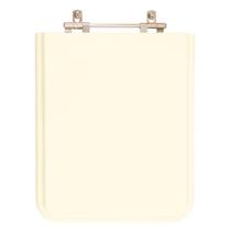 Assento Sanitário Square Biscuit (bege claro) para vaso Incepa Assento Sanitário Square Biscuit (bege claro) para vaso Incepa