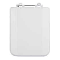 Assento Sanitário Square Branco Laqueado Para Vaso Incepa