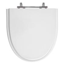 Assento Sanitário Studio Branco Tampa para Vaso Incepa de Madeira Laqueada Assento Sanitário Studio Branco Tampa para Vaso Incepa de Madeira Laqueada