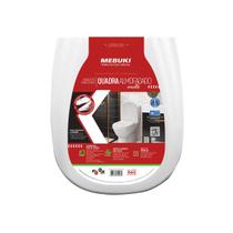 Assento Sanitário Tampa Almofadada Retangular Branco Assento Sanitário Tampa Almofadada Retangular Branco