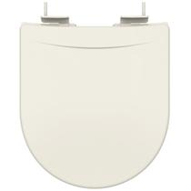 Assento Sanitário Tampa de Vaso Incepa Calypso Convencional Biscuit Polipropileno Anatômico Resistente Fácil Limpeza Fixadores Ajustáveis