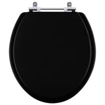 Assento Sanitário Tampa de Vaso Madeira MDF Laqueado Convencional Oval Universal 6lpf Assento Sanitário Tampa de Vaso Madeira MDF Laqueado Convencional Oval Universal 6lpf