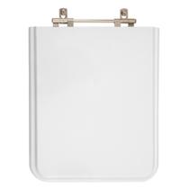 Assento Sanitário Tampa de Vaso Madeira MDF Laqueado Square para bacia Incepa Quadrado 6lpf