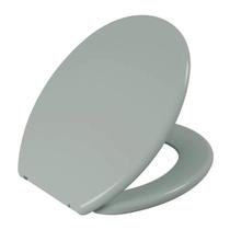 Assento Sanitário Tampa De Vaso Oval Plástico Astra Soft Cor Produto:Verde 9