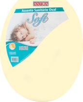 Assento Sanitário Tampa De Vaso Oval Plástico Astra Soft