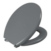 Assento Sanitário Tampa De Vaso Oval Plástico Astra Soft