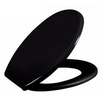 Assento Sanitário Tampa De Vaso Oval Plástico Astra Soft Assento Sanitário Tampa De Vaso Oval Plástico Astra Soft