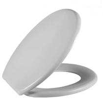 Assento Sanitário Tampa De Vaso Oval Plástico Astra Soft Assento Sanitário Tampa De Vaso Oval Plástico Astra Soft