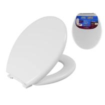Assento sanitario tampa oval universal astra branco pp