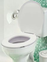 Assento Sanitário Tampa para Vaso Privada Universal Branco Branco(白色)-G