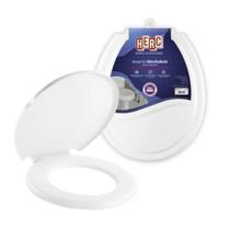 Assento Sanitário Tampa Universal Almofadado Oval Conforto com Baixo Custo