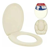 Assento Sanitário Tampa Universal Oval Lorenzetti Duratti Cor Bege Assento Sanitário Tampa Universal Oval Lorenzetti Duratti Cor Bege