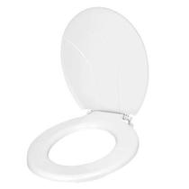 Assento Sanitário Tampa Vaso Oval Plástico Branco Arqplast