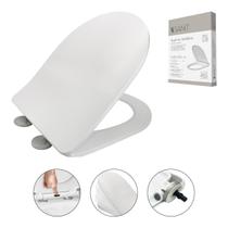 Assento Sanitário TERMOFIXIO SLIM CARRARA/LINK/ RIVIERA/SMART/ NEO/NEXO BRANCO Soft Close SANIT