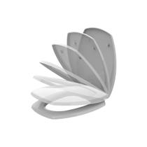 Assento Sanitário Thema Cinza Platina Termofixo Tupan Soft Close para Vaso Incepa Assento Sanitário Thema Cinza Platina Termofixo Tupan Soft Close para Vaso Incepa