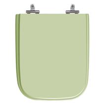Assento Sanitário Tivoli Verde Claro Tampa Vaso Ideal MDF Laq Assento Sanitário Tivoli Verde Claro Tampa Vaso Ideal MDF Laq