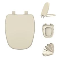 Assento Sanitário Tupan Deca Monte Carlo Termofixo Soft Close Bactericida Anatômico Branco Amortecedor Antimicrobiano