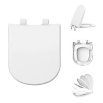 Assento Sanitário Tupan Deca Vogue Plus Soft Close Anatômico Polipropileno Branco Celite Life Lorenzetti Lorenluna