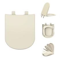 Assento Sanitário Tupan Deca Vogue Plus Soft Close Anatômico Polipropileno Branco Celite Life Lorenzetti Lorenluna