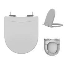 Assento Sanitário Tupan Incepa Calypso Polipropileno Anatômico Compatível Laufen Fixador Ajustável