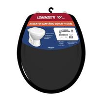 Assento Sanitario Universal Duratti Preto 7153017 Lorenzetti Assento Sanitario Universal Duratti Preto 7153017 Lorenzetti