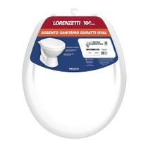 Assento sanitario universal lorenzetti duratti pp branco Assento sanitario universal lorenzetti duratti pp branco