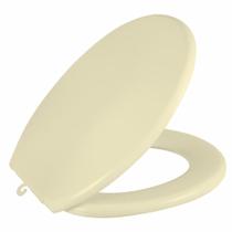 Assento Sanitario Universal Oval Astra Slim Bege Cor Bege Assento Sanitario Universal Oval Astra Slim Bege Cor Bege