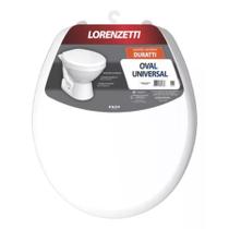 Assento Sanitário Universal Oval Branco - Lorenzetti Duratti