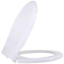 Assento Sanitário Universal Oval Luxo Branco - ALB - TUPAN