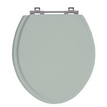 Assento Sanitário Universal Vaso Oval Verde Malva Em Mdf