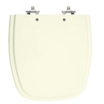 Assento Sanitário Versato/Fit Pergamon (Bege Claro) Tampa para Vaso Celite em Madeira Laqueada