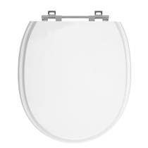 Assento Sanitário Village Branco Tampa para Vaso Deca de Madeira Laqueada - SB Assento Sanitário Village Branco Tampa para Vaso Deca de Madeira Laqueada - SB