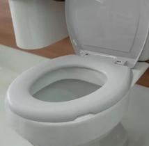 Assento Sanitario Viqua Oval Simples Cinza
