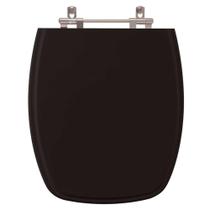 Assento Sanitário Viseu Preto para vaso Luzarte Estrela