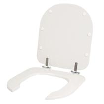 Assento Sanitário Vogue Plus Conforto Branco Tampa para Vaso Deca em Madeira Laqueada Assento Sanitário Vogue Plus Conforto Branco Tampa para Vaso Deca em Madeira Laqueada