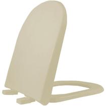 Assento Sanitário Vogue Plus Fiori Lorenluna Creme Bone Soft Close - VPPE37S - TUPAN