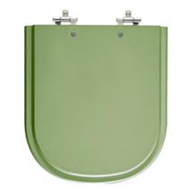 Assento Sanitário Vogue Plus Verde Malva Tampa para Vaso Deca em Madeira Laqueada Assento Sanitário Vogue Plus Verde Malva Tampa para Vaso Deca em Madeira Laqueada