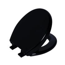 Assento Soft Close Oval - Astra Preto Assento Soft Close Oval - Astra Preto