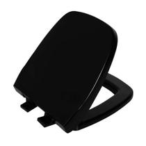Assento Soft Close Savary Preto Tampa Vaso Eternit Preto Assento Soft Close Savary Preto Tampa Vaso Eternit Preto