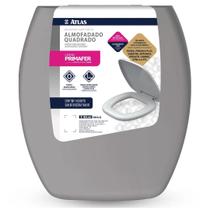 Assento Tampa de Vaso Almofadado Quadrado Atlas Primula Sabatini Anturius Versato Cannes Etna Fit Assento Tampa de Vaso Almofadado Quadrado Atlas Primula Sabatini Anturius Versato Cannes Etna Fit