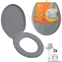 Assento Tampa de Vaso Oval Sanitário Universal