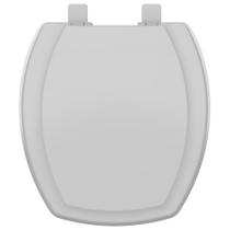 Assento Tampa de Vaso Thema Para Bacia Incepa Polipropileno Convencional Cinza 1.6 6lpf Tupan