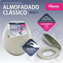 Assento Tampa Vaso Almofadado Tamanho Universal Atlas Primafer Oval