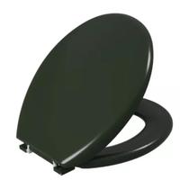 Assento Tampa Vaso Sanitário Oval Almofadado Astra Verde