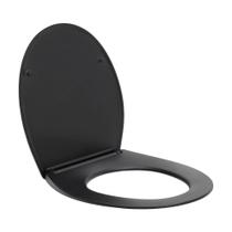 Assento Termofixo com Soft Close para Vaso Sanitário Titanita Pingoo.casa - Preto Assento Termofixo com Soft Close para Vaso Sanitário Titanita Pingoo.casa - Preto