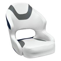 Assento tipo concha Wise 3314-1773 Série Baja Branco, Cinza e Azul