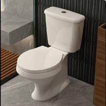 Assento Universal Advanced Retire e Limpe Polipropileno Soft Close Tupan