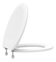 Assento Universal Oval Diamantina Sabara Branco Conv Pp